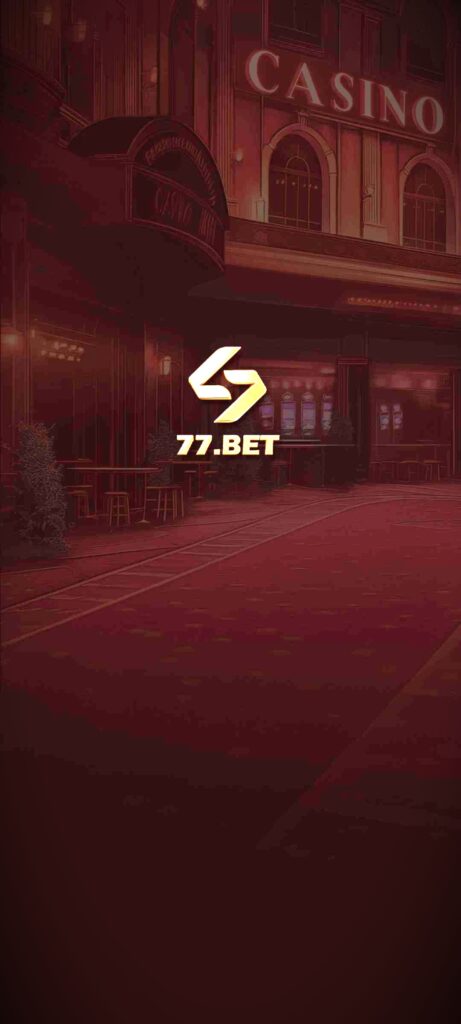 77 Bet landing Page